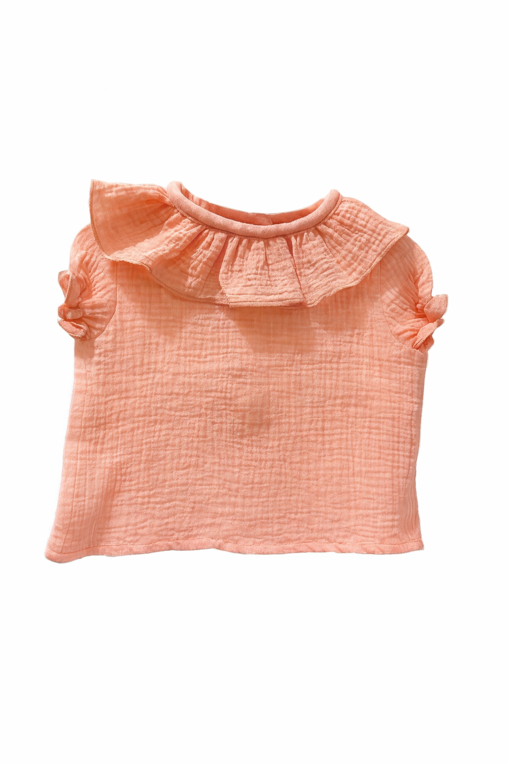 Blusa rosa con cuello