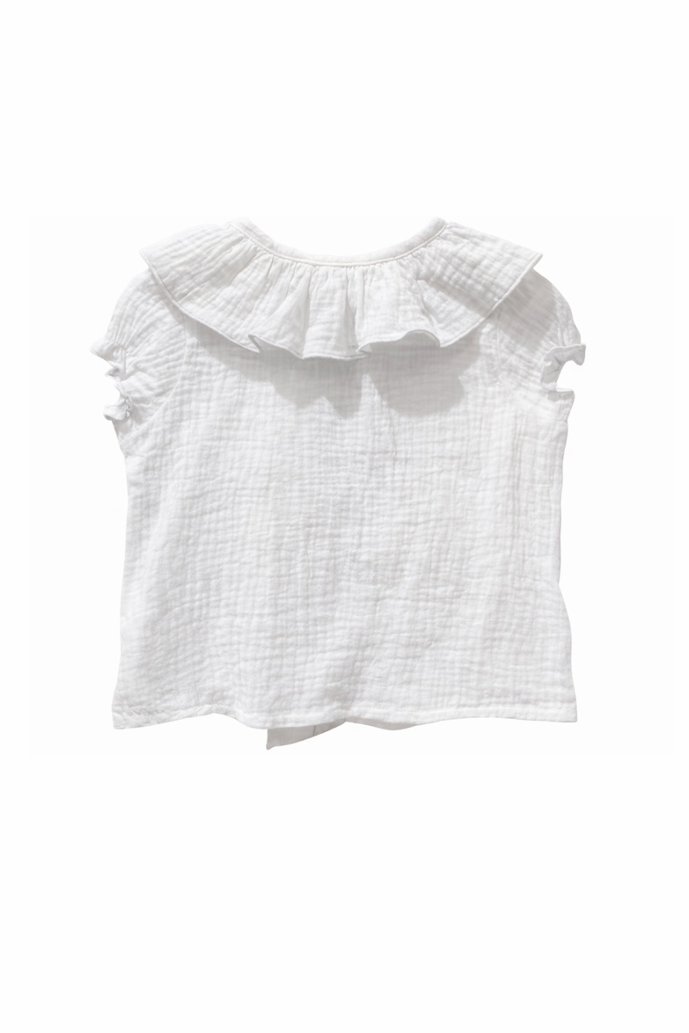 Blusa blanca con cuello