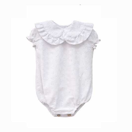 Pelele blanco CASILDA